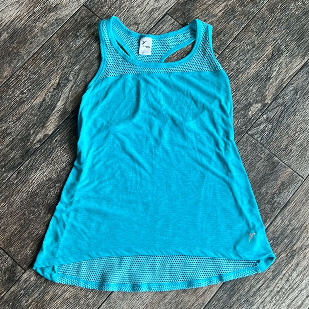 Old navy active blue tank